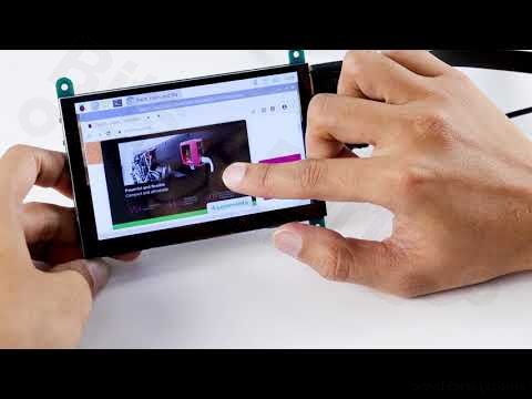 Display Raspberry Pi 5inch LCD cap. touchscreen 8000x480 - Elecrow RC050